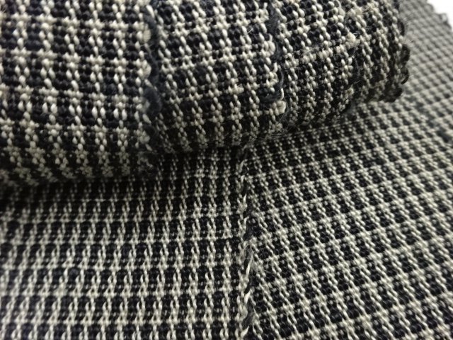  縞模様織り出し　男物角帯